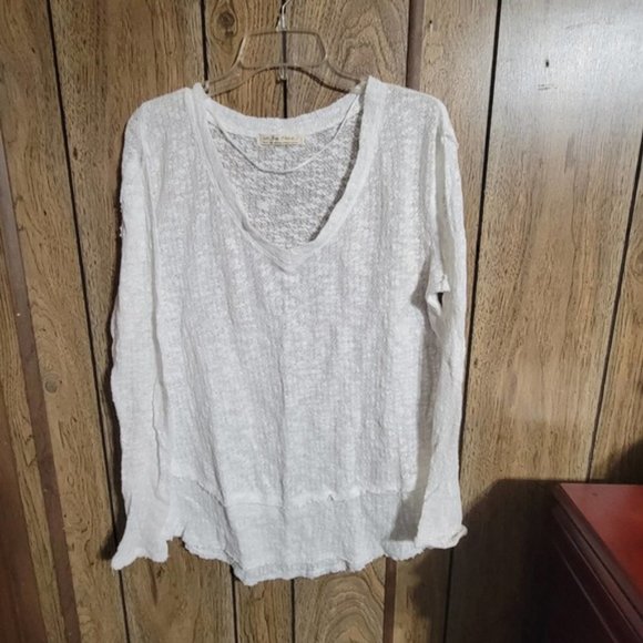 We the free Cotton White Top Small - Picture 1 of 6